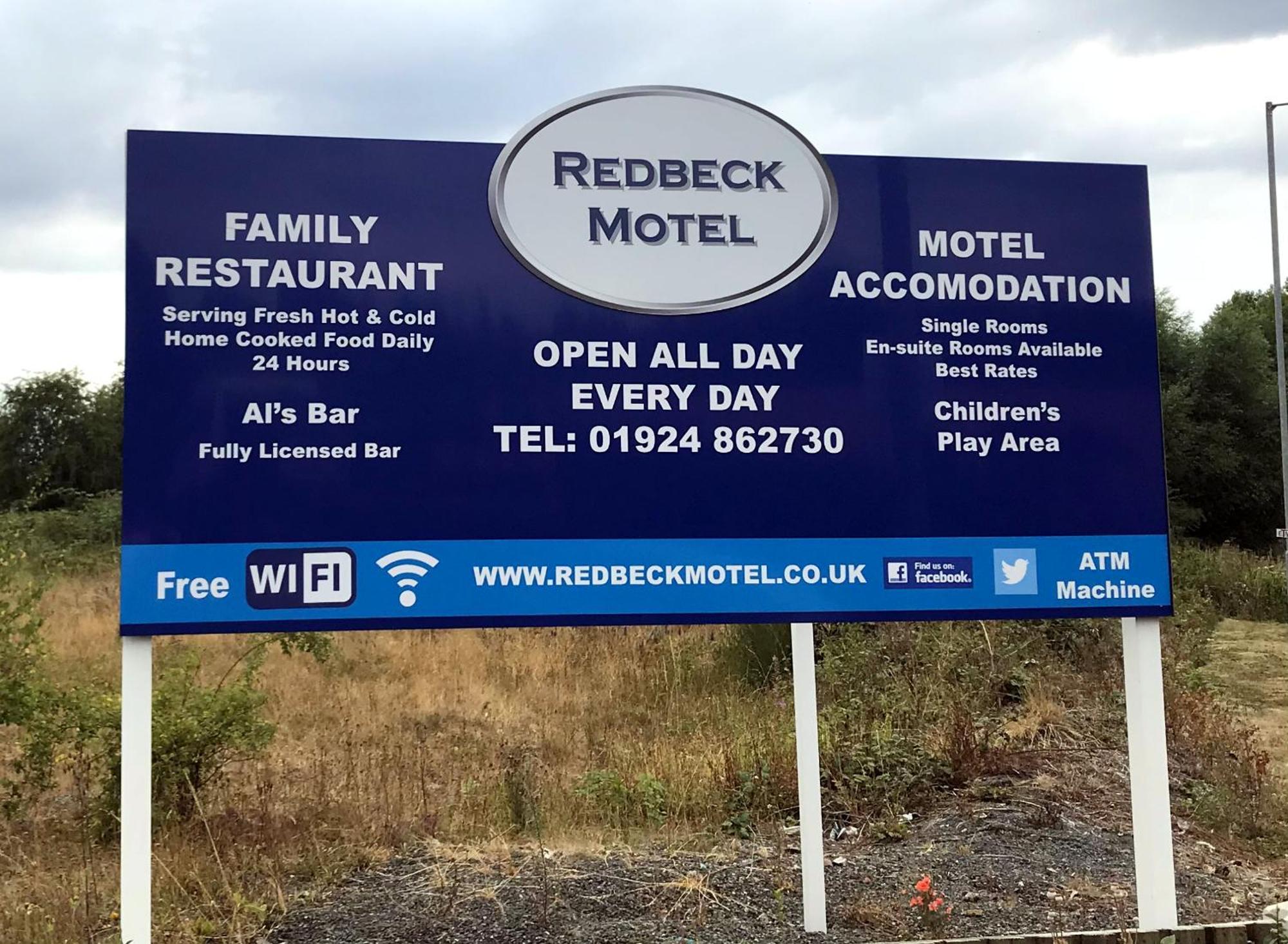 Redbeck Motel Wakefield Exterior foto